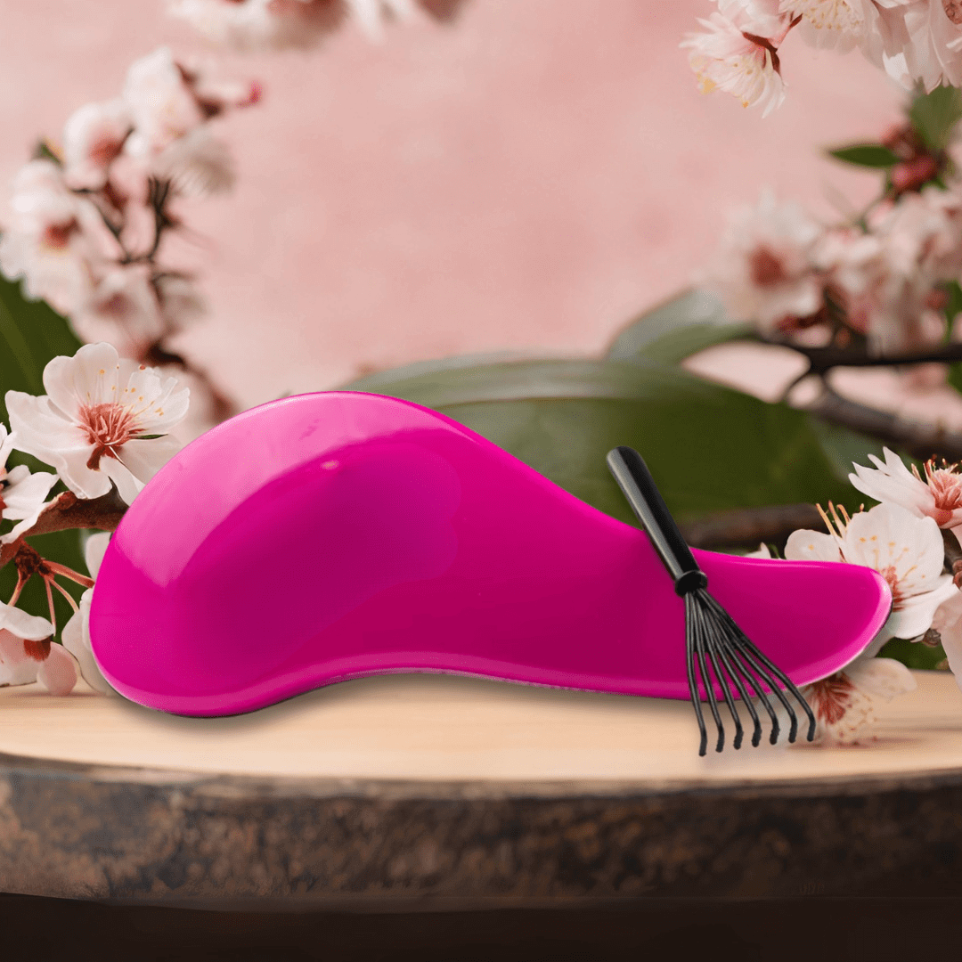 knot-free detangling hair brush