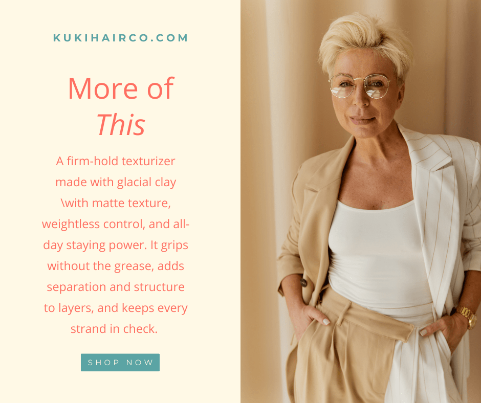 "Hiro" Strong Hold Texturizer - Kuki Hair Co.