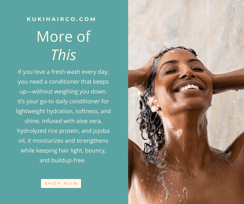  Lightweight Daily Conditioner for Soft Hydrated Tangle-Free Hair