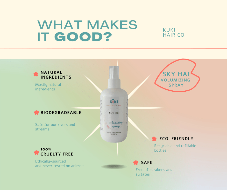 Volumizing Spray for Lift and Body