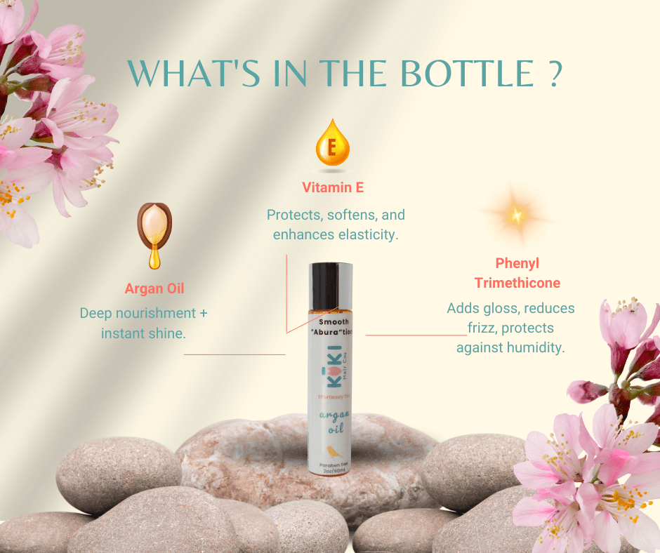 Nourishing Argan Oil with Vitamin E for Silky