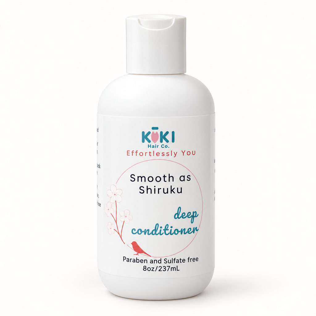 Deep conditioning treatment for frizz-free hair