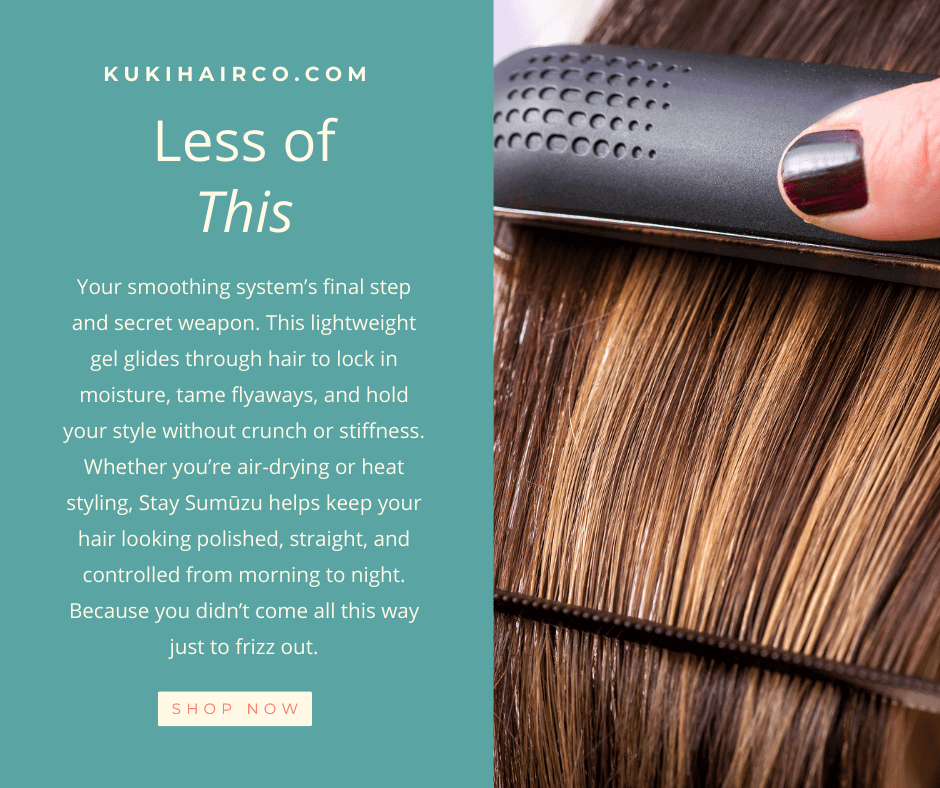 sleek straightening gel